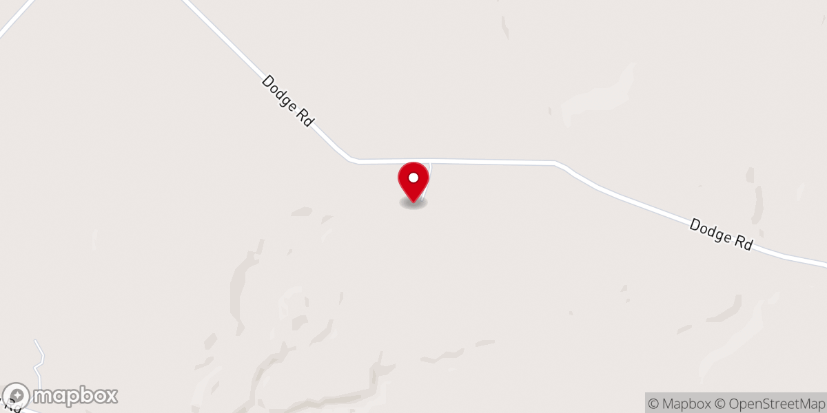 Map showing location of Chautauqua Agape Farm