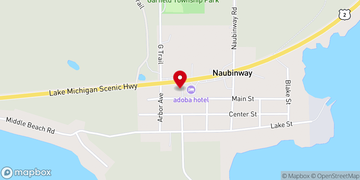 Map showing location of St. Stephen Catholic Mission