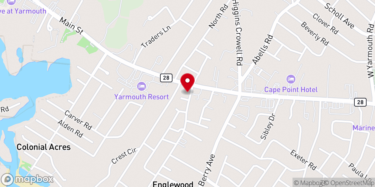 Map showing location of WYUCC Thrift Store