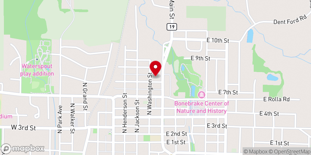 Map showing location of Shepherd's Nook - Food Distribution Center