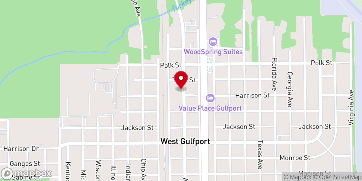 Map showing location of Apostolic Church
