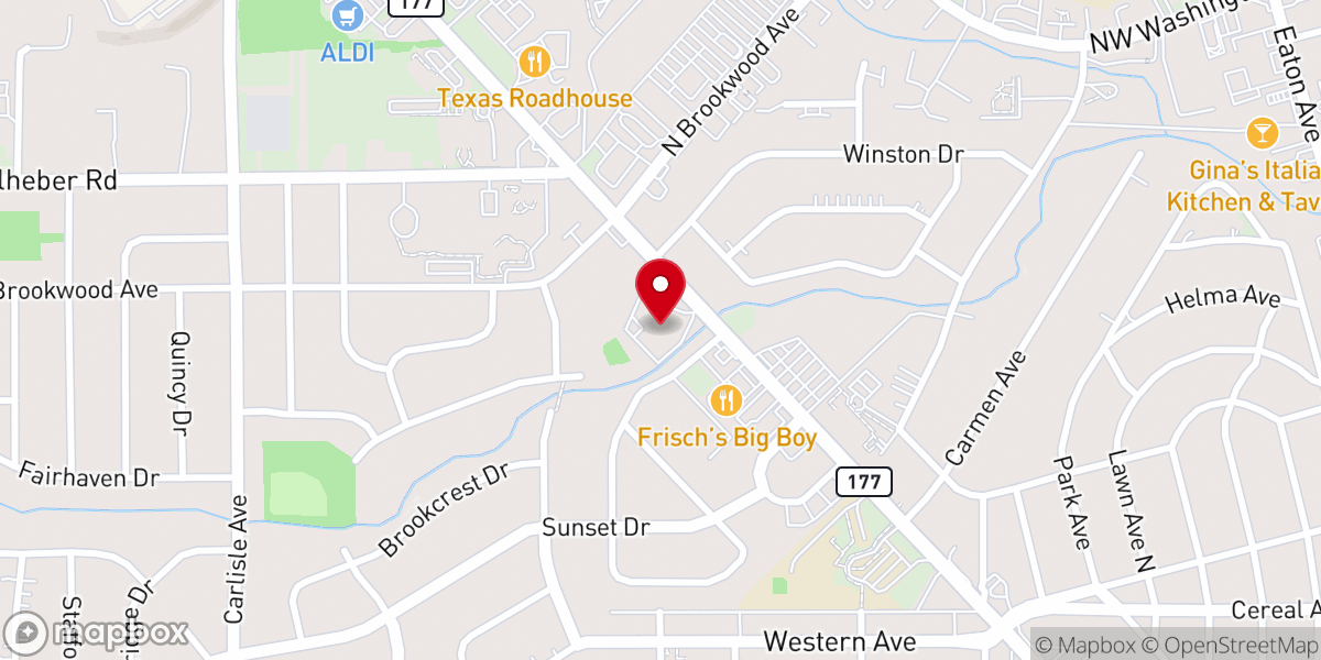 Map showing location of Immanuel Lutheran Church, School, Preschool & Childcare