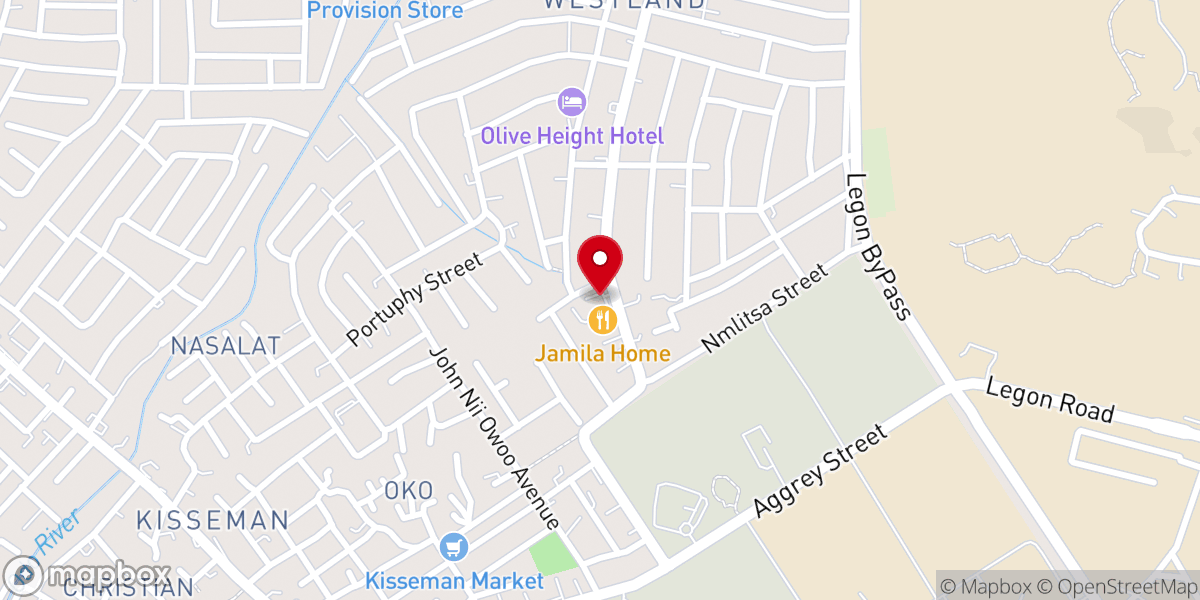 Map showing location of Presbyterian Church Of Ghana, Grace Congregation, West Legon