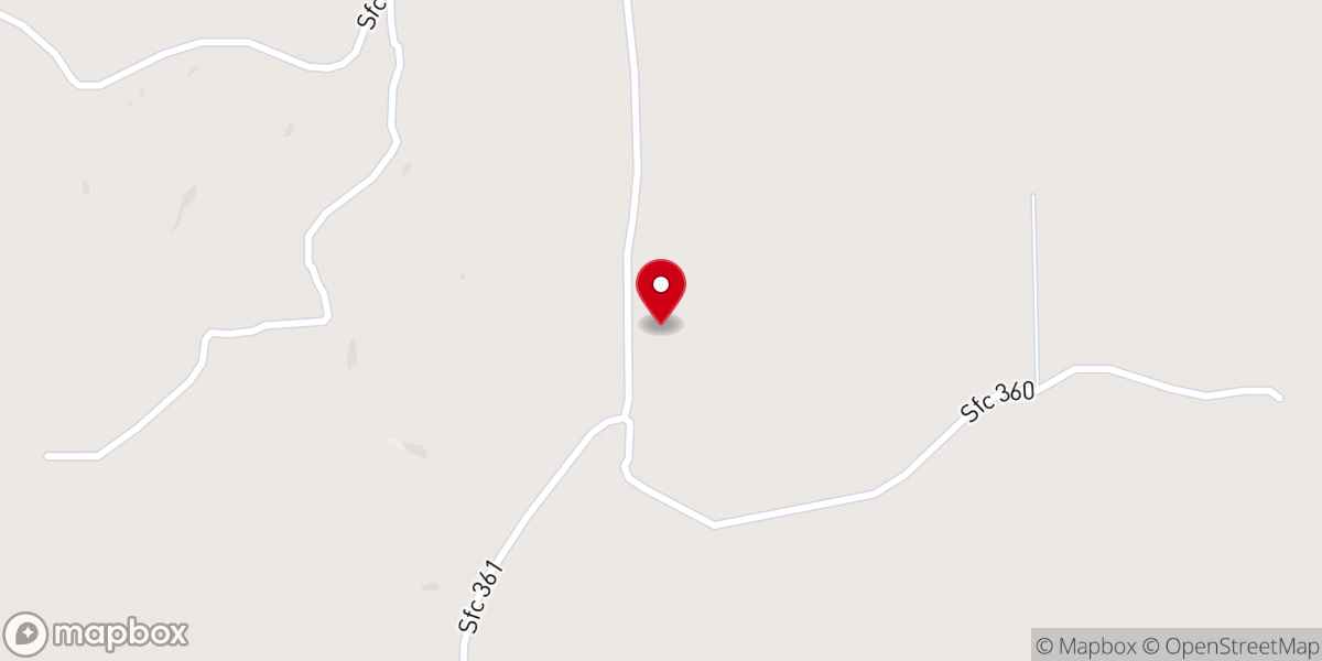 Map showing location of Poplar Grove Church