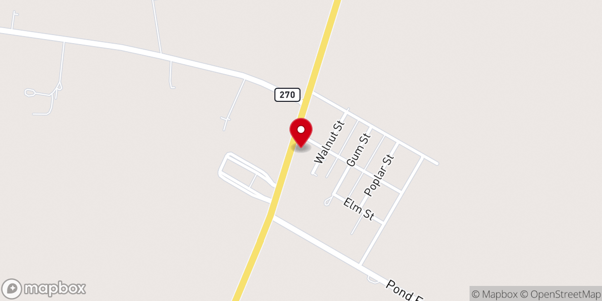 Map showing location of The Well of Sturgis