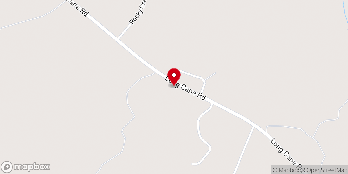 Map showing location of Mt Calvary Baptist Church