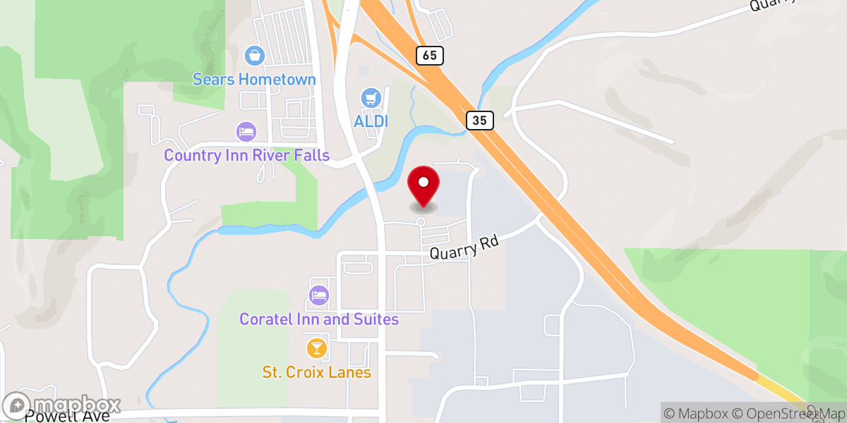 Map showing location of First Covenant Church