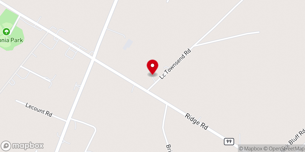 Map showing location of Bethesda Ministry