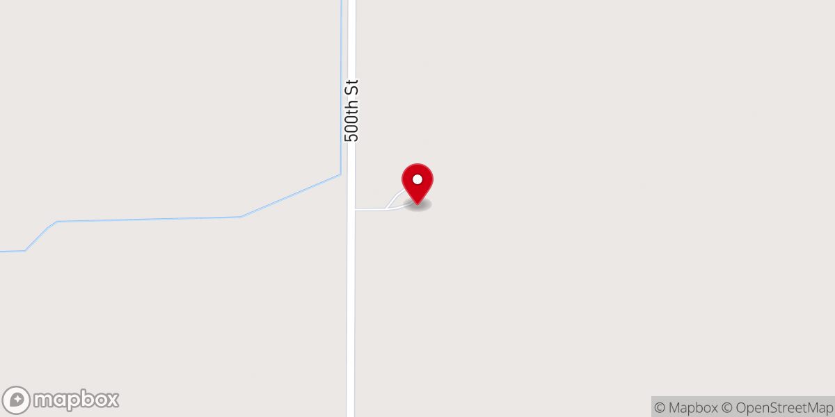 Map showing location of Emanuel Lutheran Church