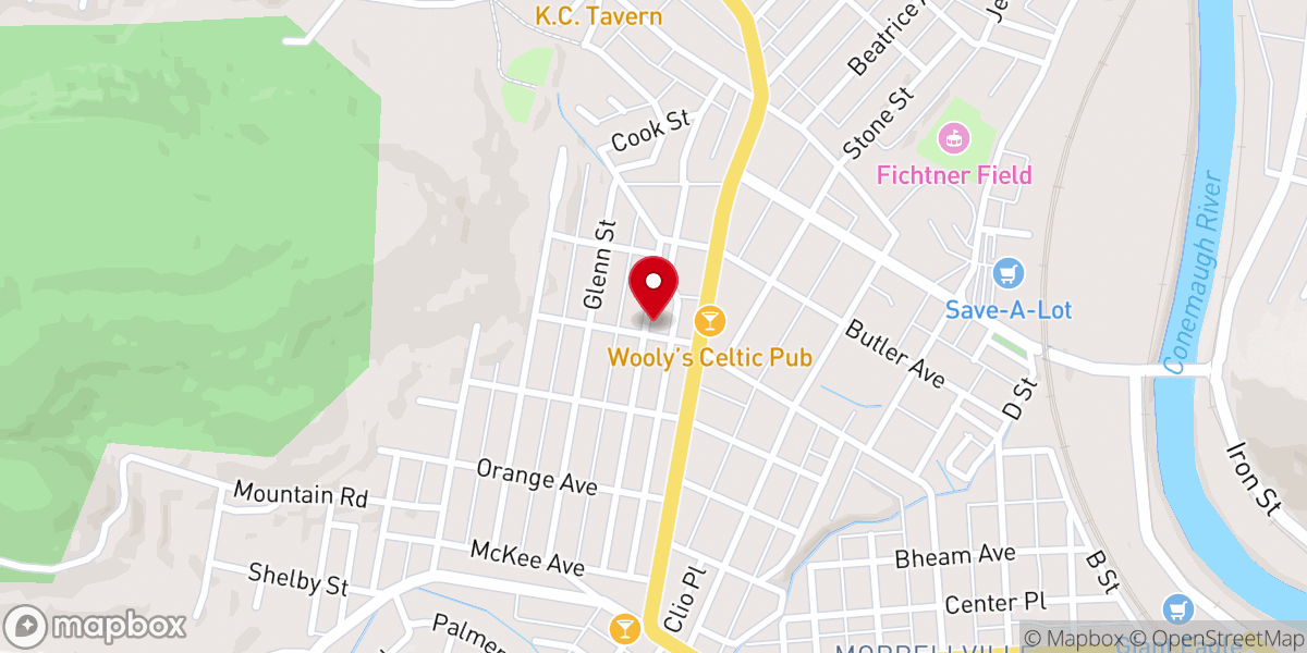 Map showing location of Morellville Church of the Brethren