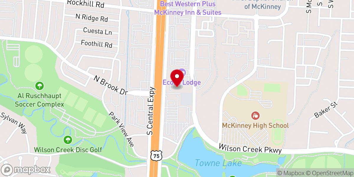 Map showing location of Covenant Church: North Campus