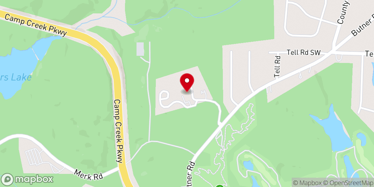 Map showing location of Most Blessed Sacrament Catholic Church