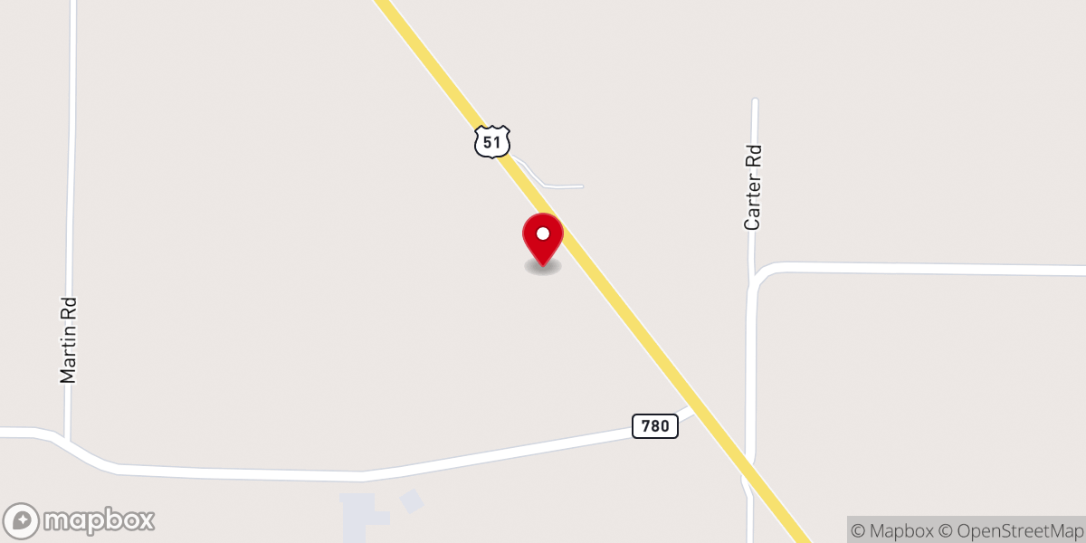 Map showing location of Second Baptist Church Clinton, KY
