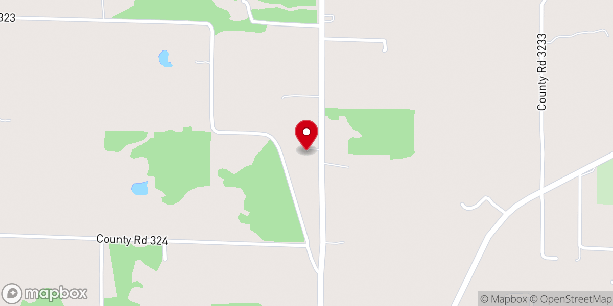 Map showing location of Our Savior's Lutheran Church