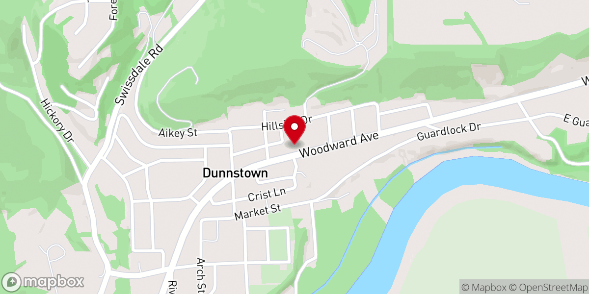 Map showing location of Servant Keeper