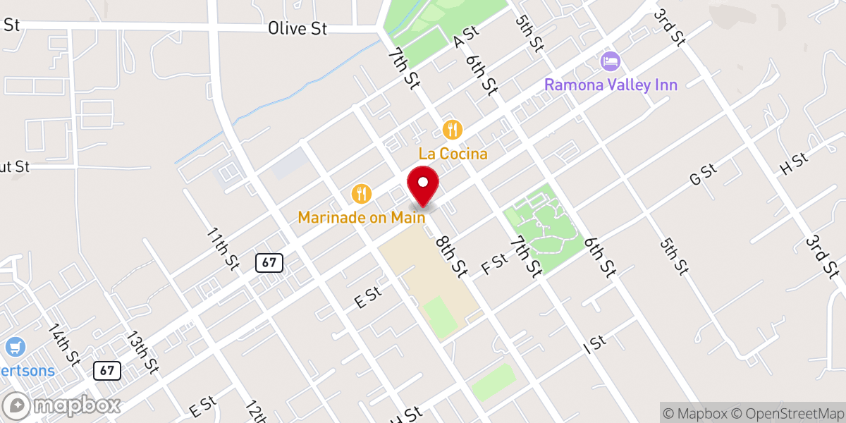 Map showing location of Romanian evangelical church