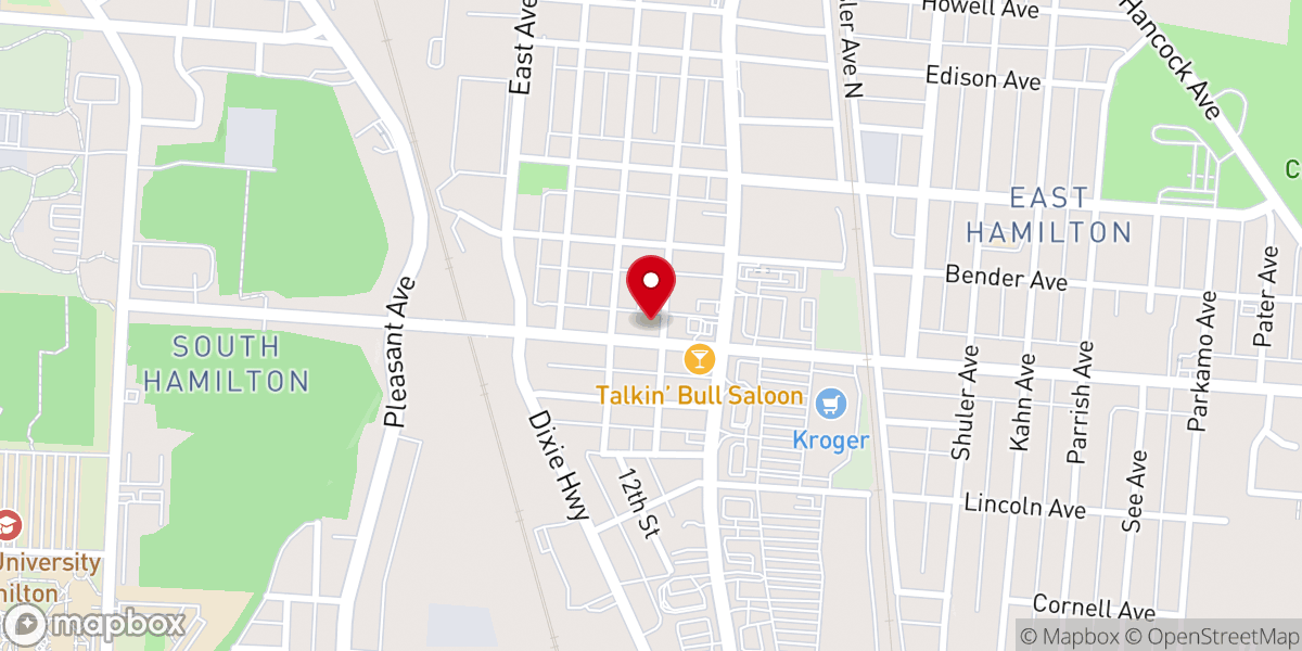 Map showing location of IGLESIA PENTECOSTES EL OLIVAR