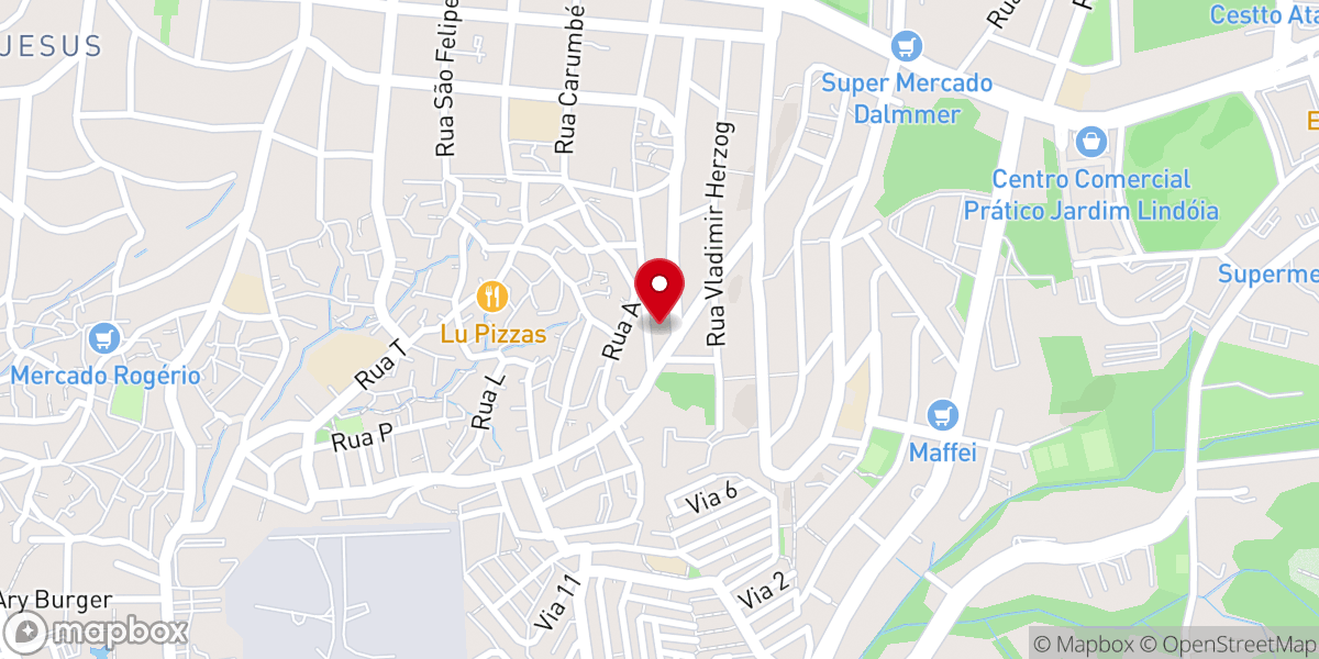 Map showing location of Igreja Pentecostal Deus é Santo - Congregação Bom Jesus
