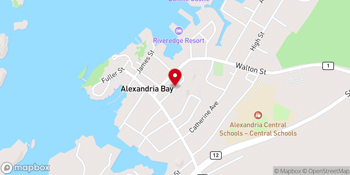 Map showing location of Driscoll Thomas