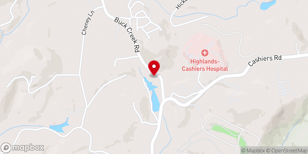 Map showing location of Shortoff Church