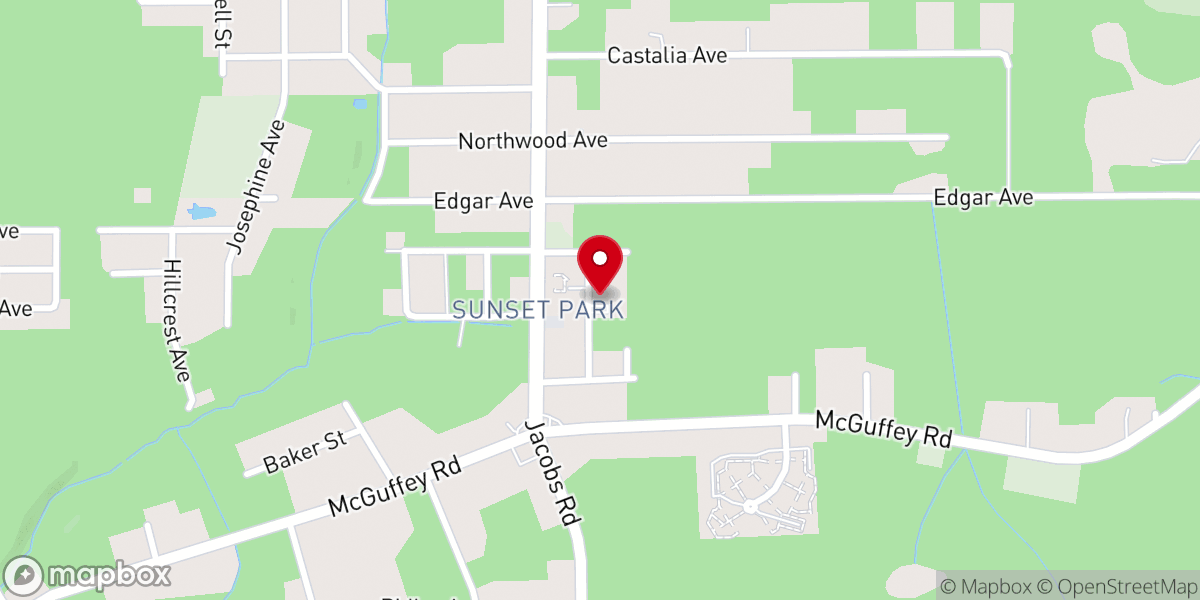 Map showing location of New Round Up Community Church-God