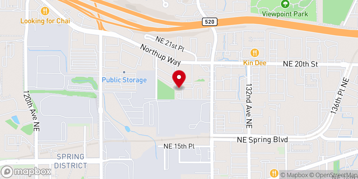 Map showing location of Eastside Apostolic UPC - North Campus