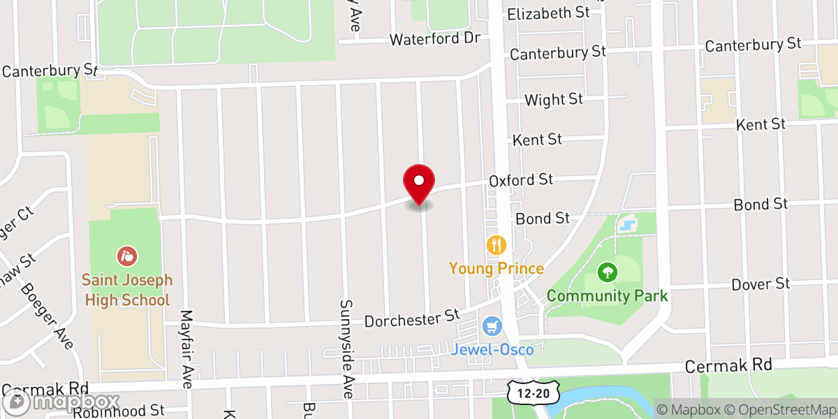 Map showing location of Sisters of the Immaculate Heart of Mary Reparatrix