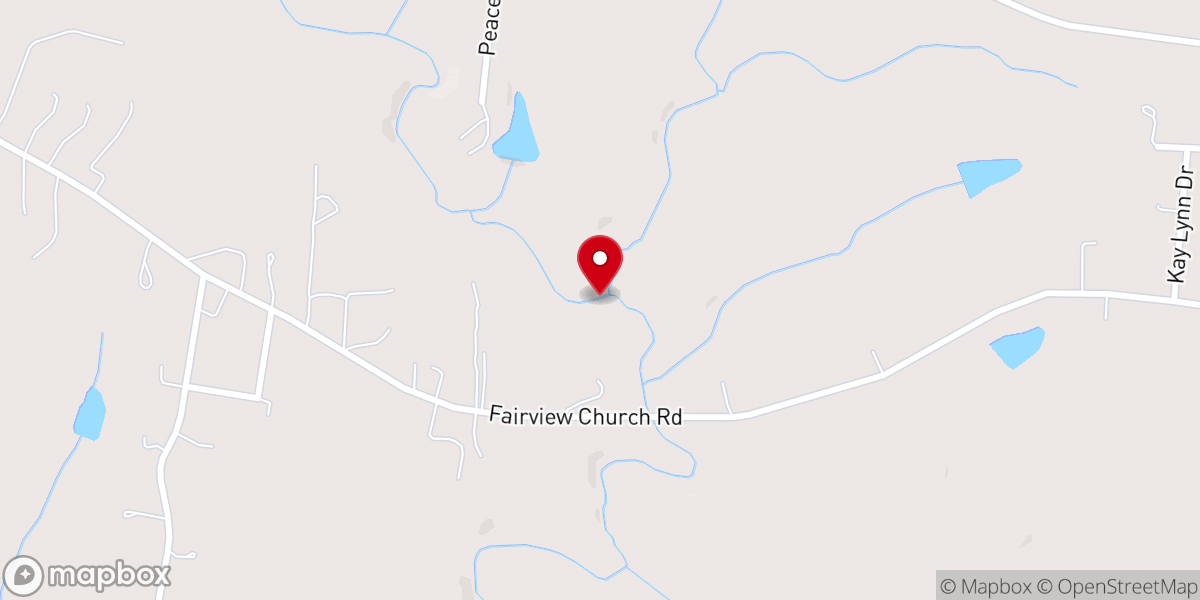 Map showing location of Trinity Stables