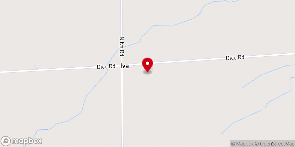 Map showing location of Zion Lutheran Church
