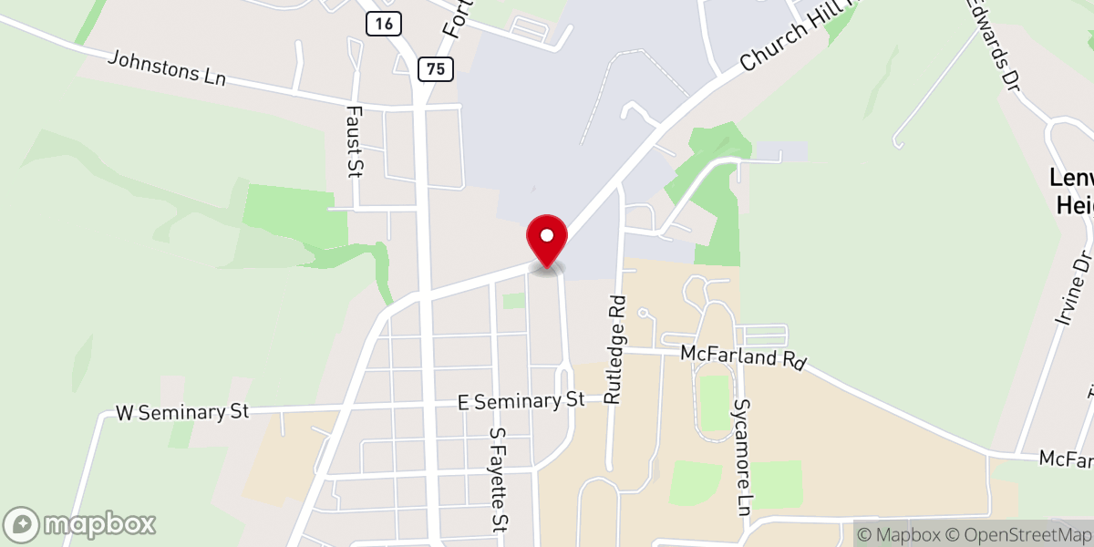 Map showing location of Compadres