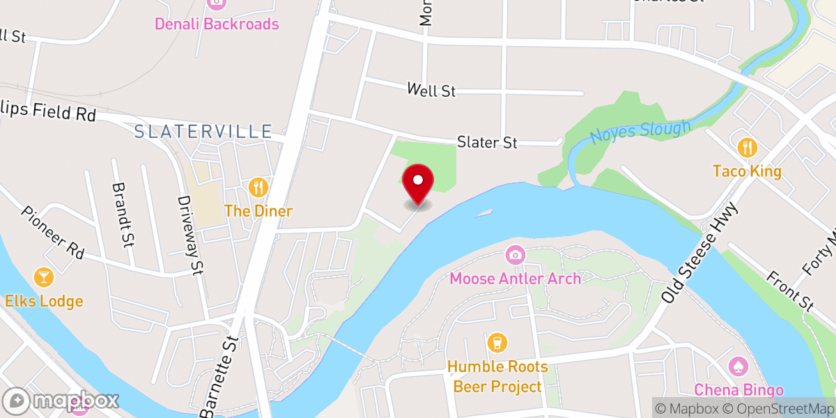 Map showing location of Immaculate Conception Catholic Parish
