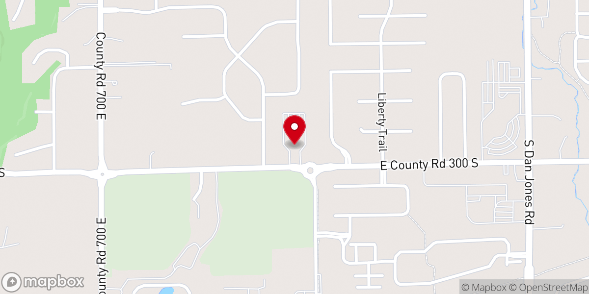 Map showing location of Plainfield Church of Christ