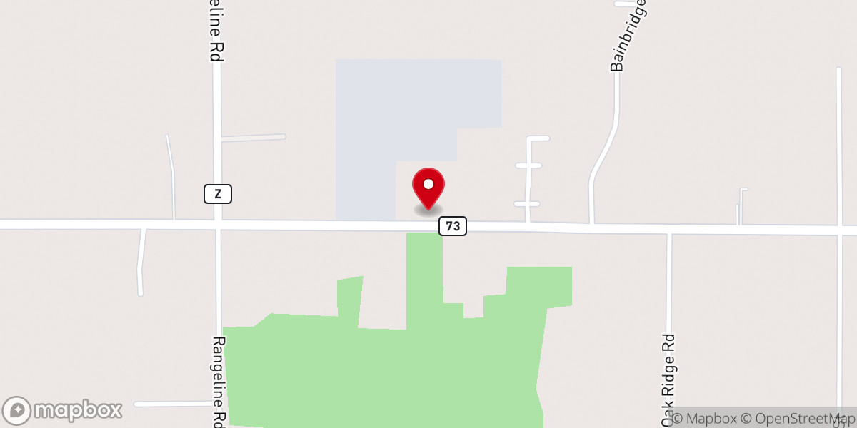 Map showing location of River Cities Christian Church