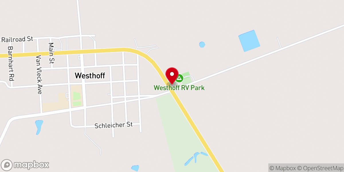 Map showing location of St. Aloysius Mission Church
