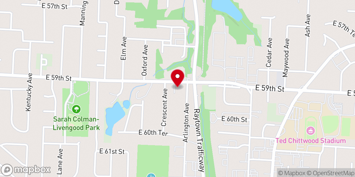 Map showing location of Heaven Sent Community Baptist Church