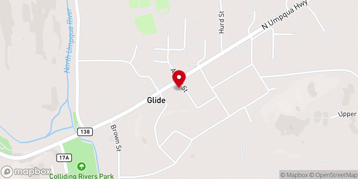 Map showing location of Glide Helping Hands - Food Distribution Center