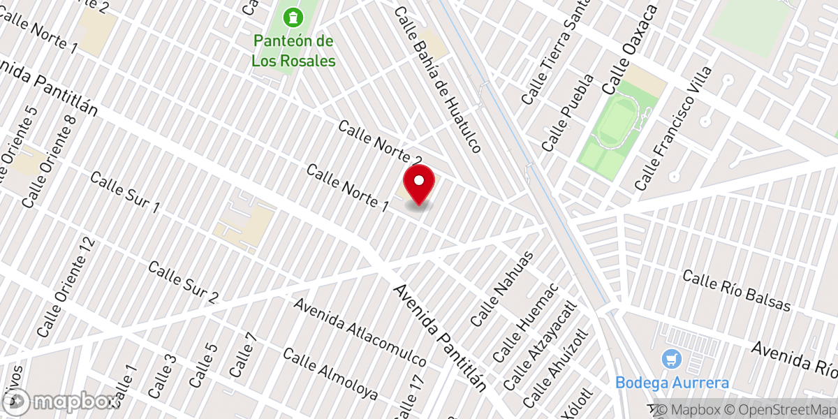 Map showing location of Parroquia de la Medalla Milagrosa