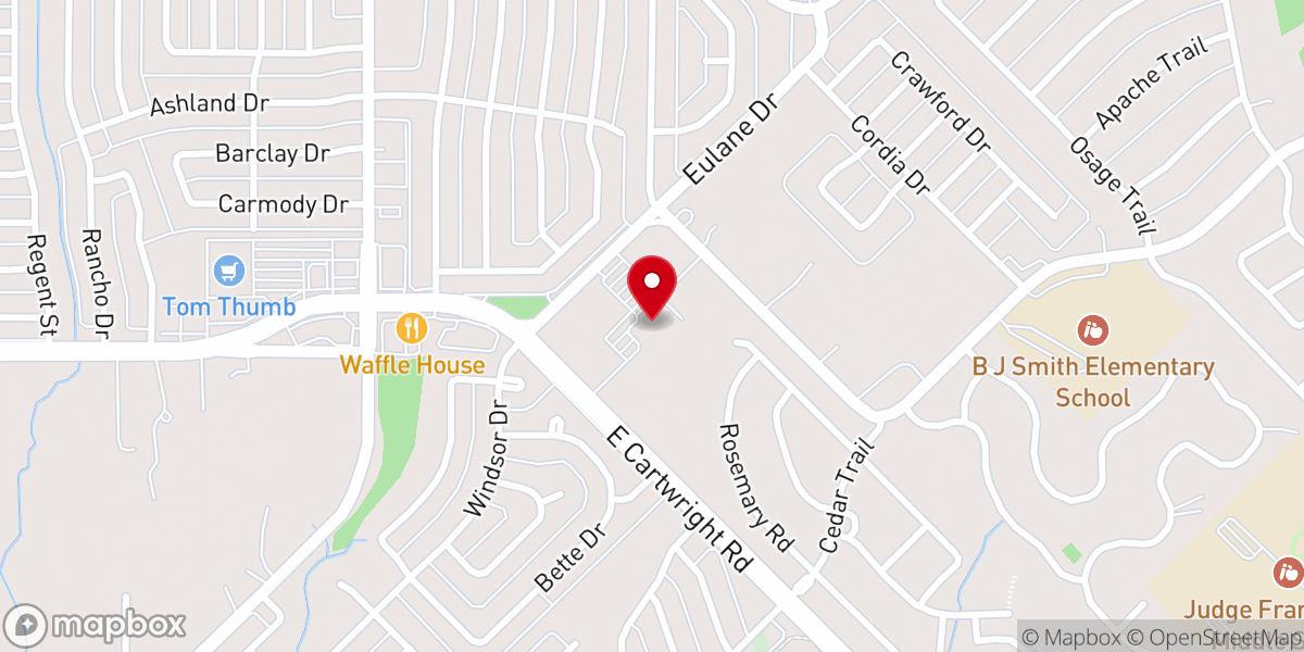 Map showing location of Divine Mercy of Our Lord Catholic Church