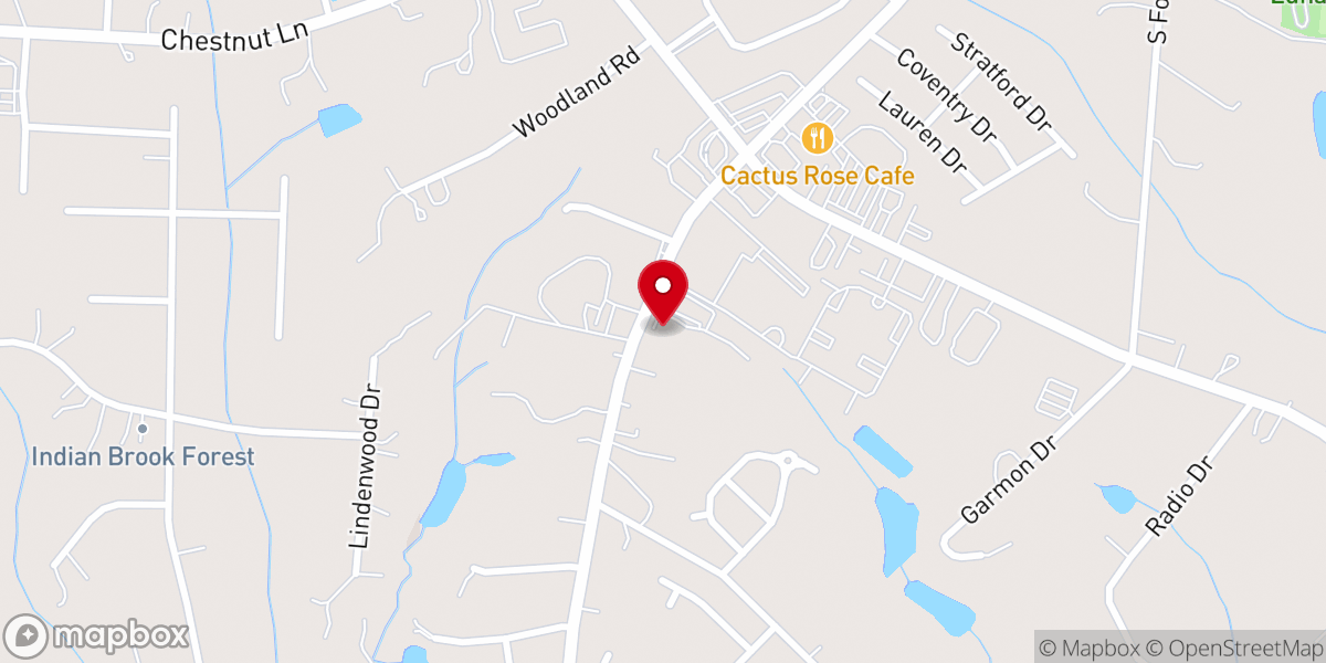 Map showing location of Christian Congregation in the United States - CCUS Indian Trail, NC