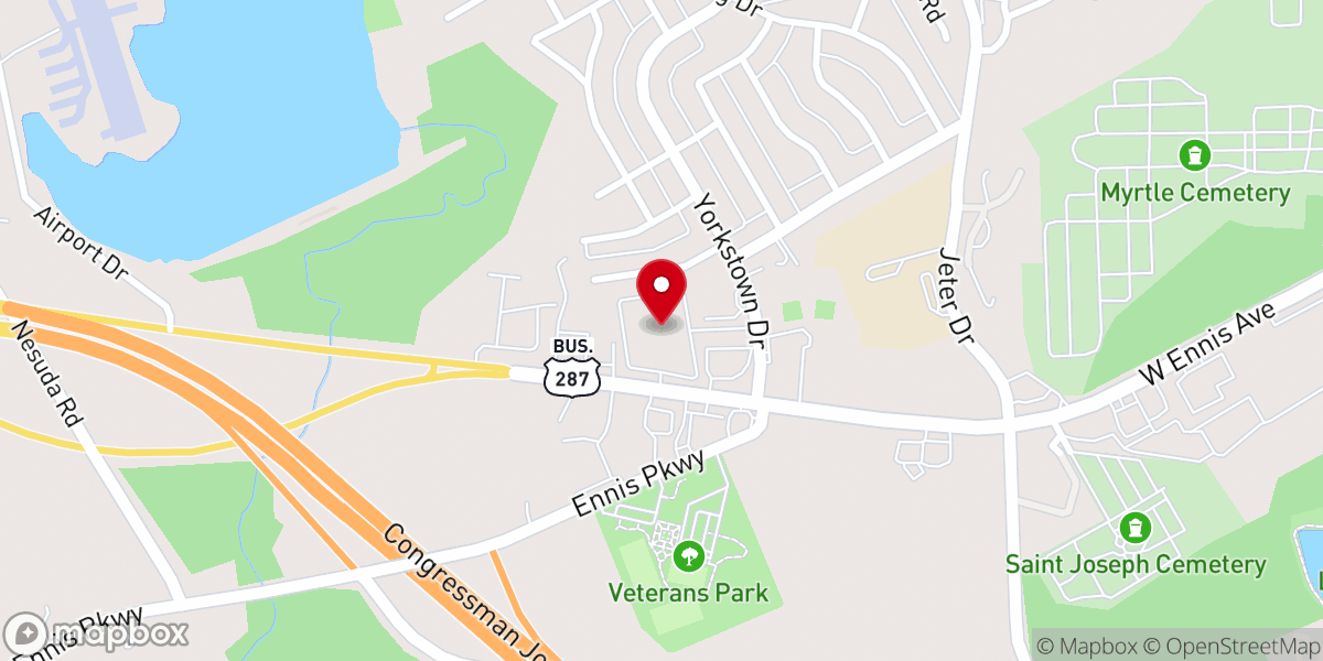 Map showing location of The Avenue Church - Ennis Campus