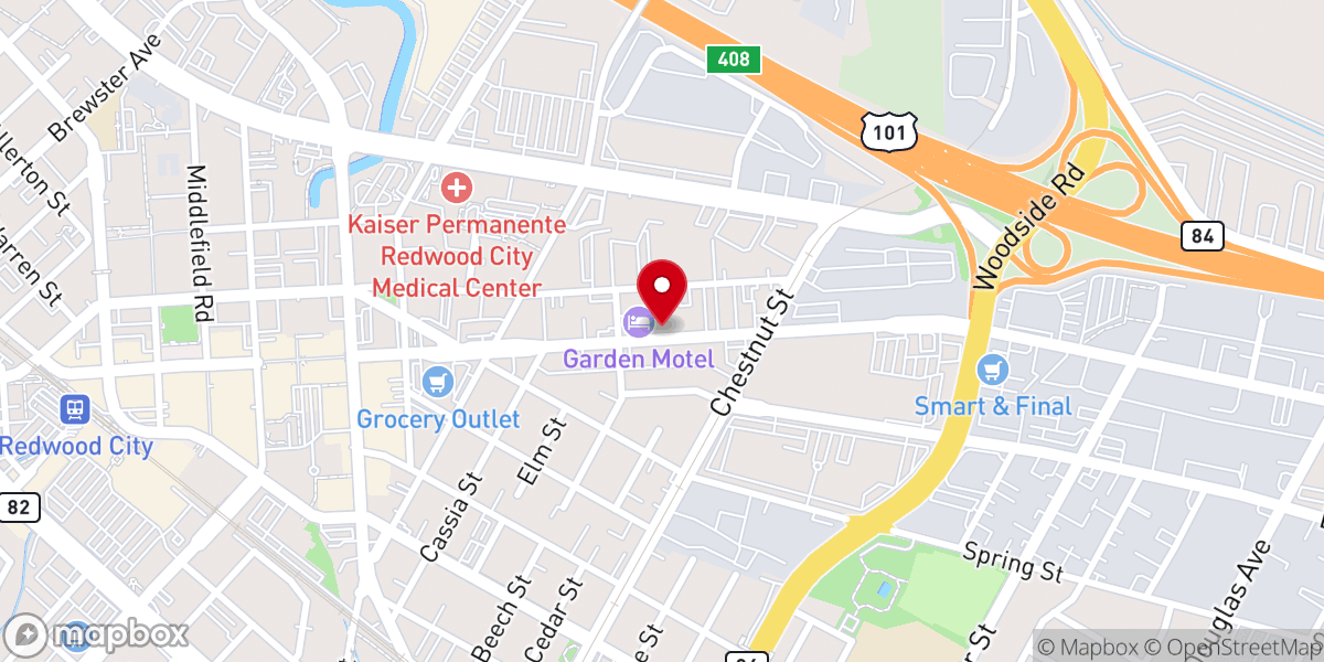 Map showing location of Centro Cristiano Sion