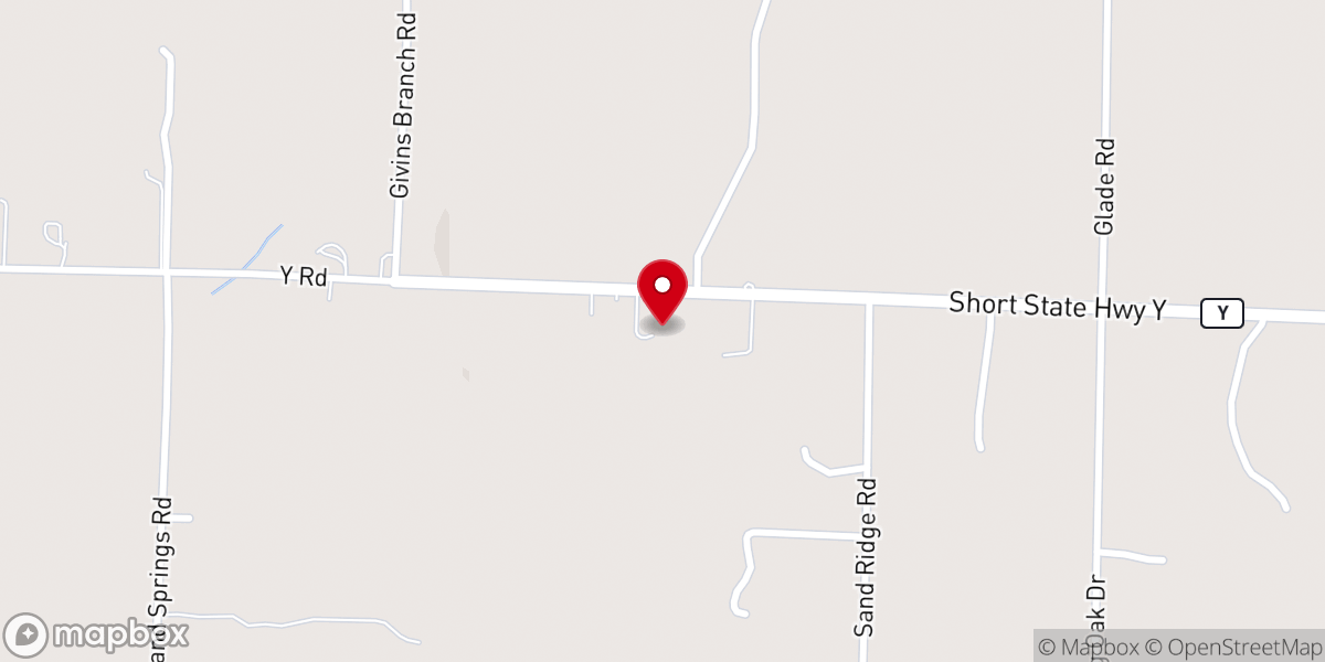 Map showing location of Full Gospel Church of Elkland