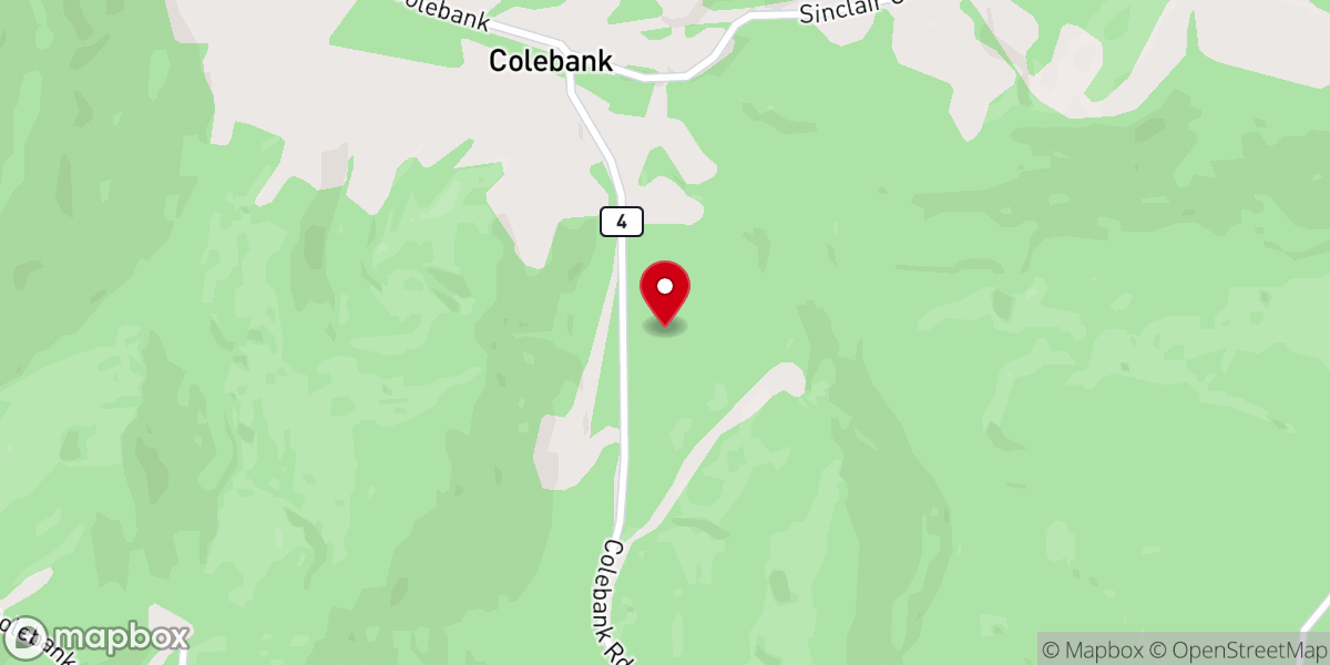 Map showing location of Berea United Methodist Church