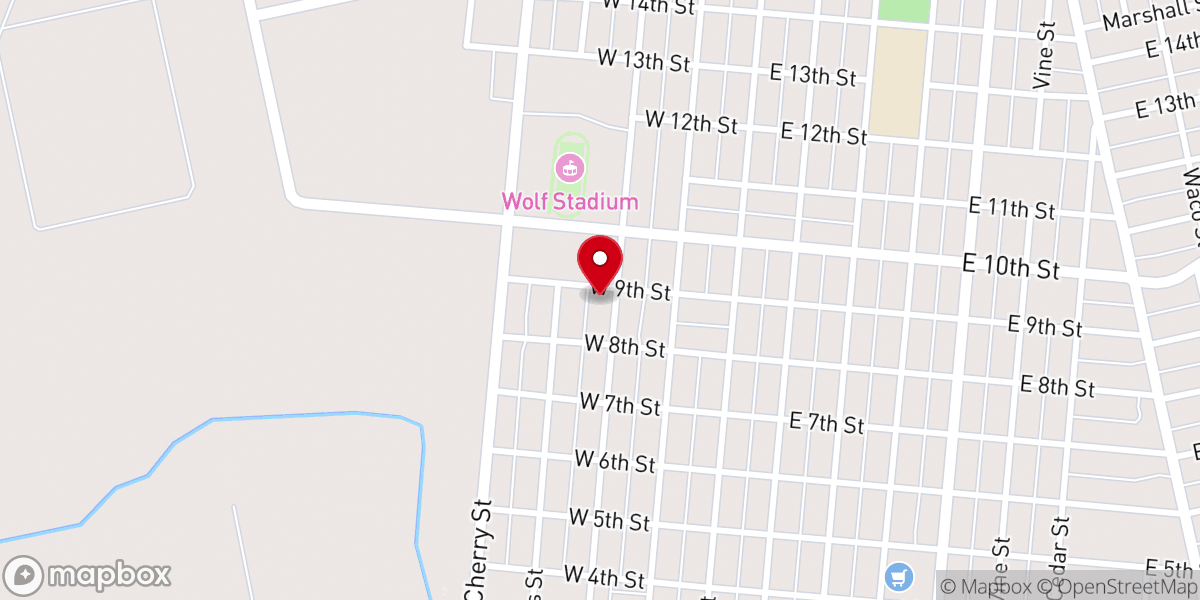 Map showing location of Lighthouse Tabernacle