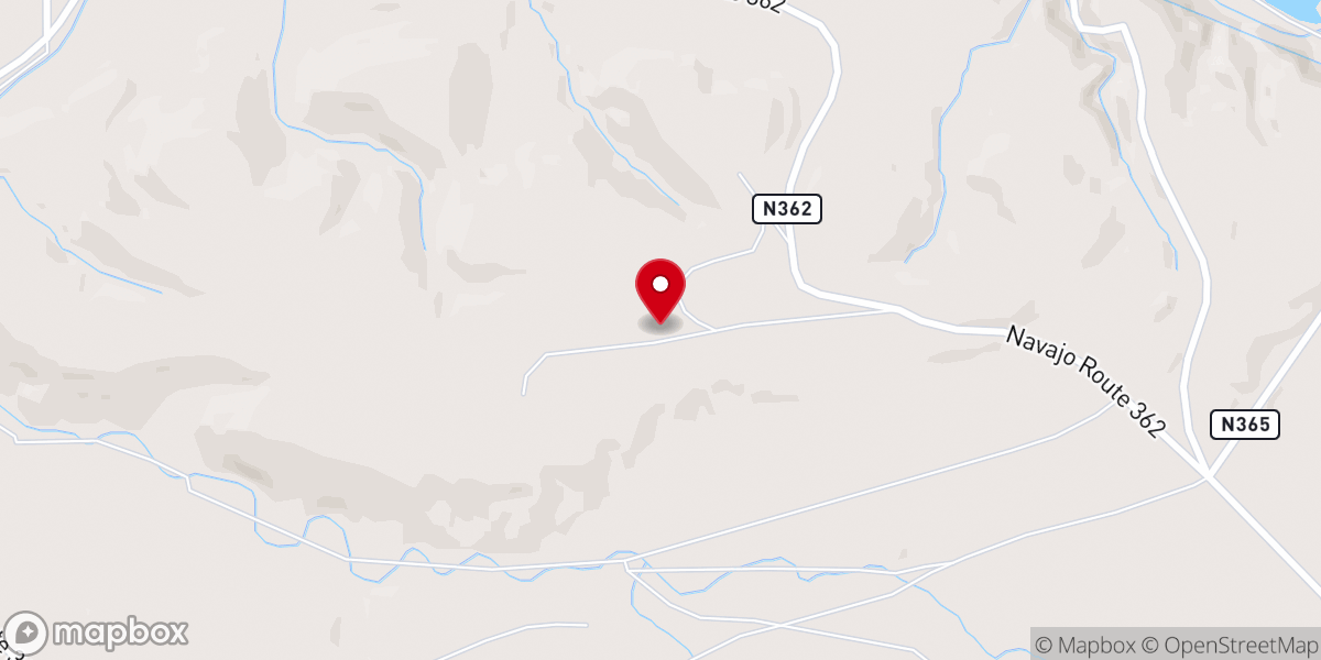 Map showing location of DA NA HASTA CHURCH