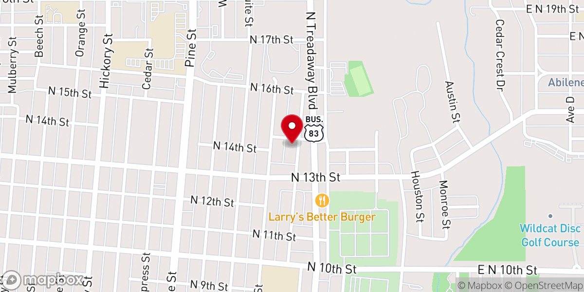Map showing location of Shilohbaptist Church