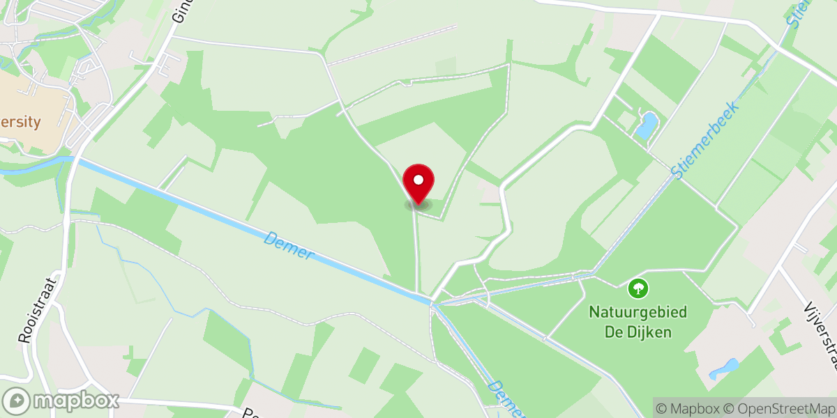 Map showing location of Sint-Antonius Kapel De Dijken
