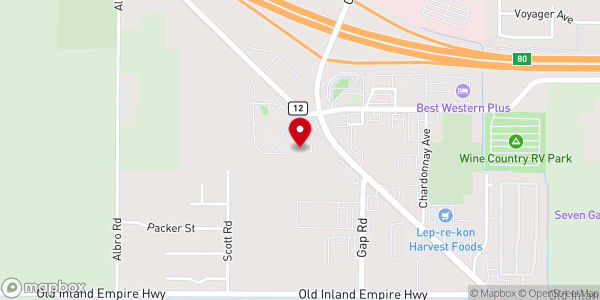 Map showing location of Holiday Inn Express & Suites Prosser - Yakima Valley Wine by IHG
