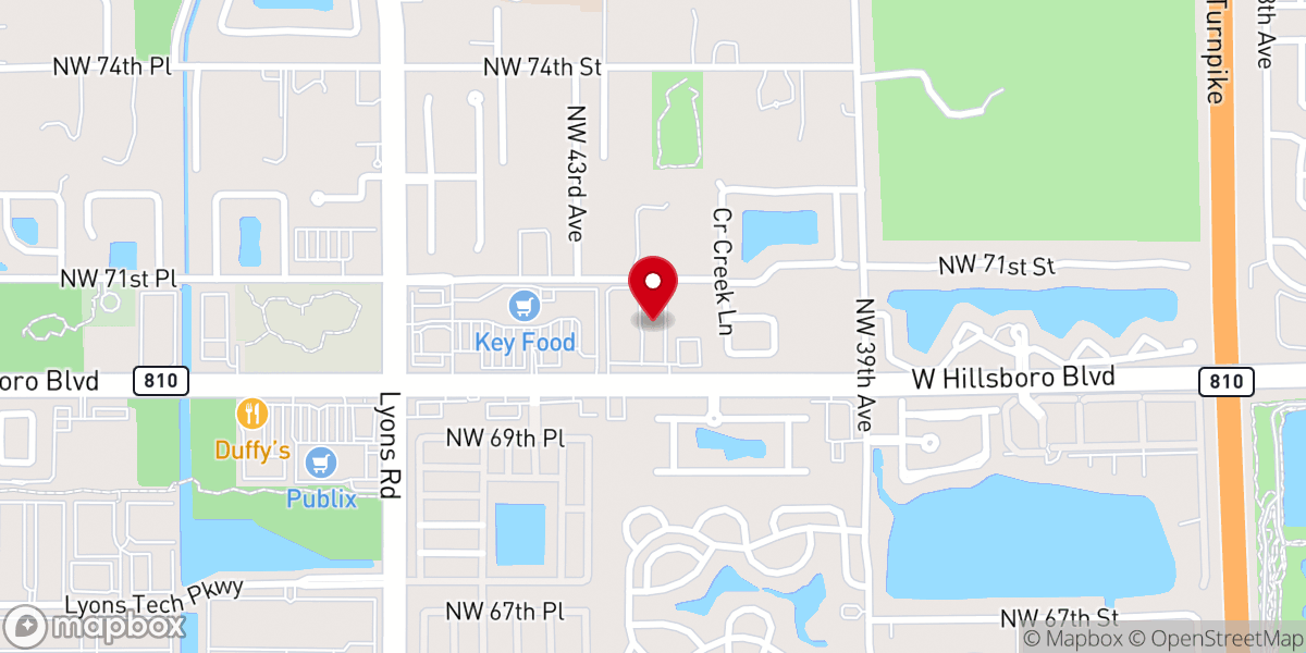 Map showing location of Abba International Church