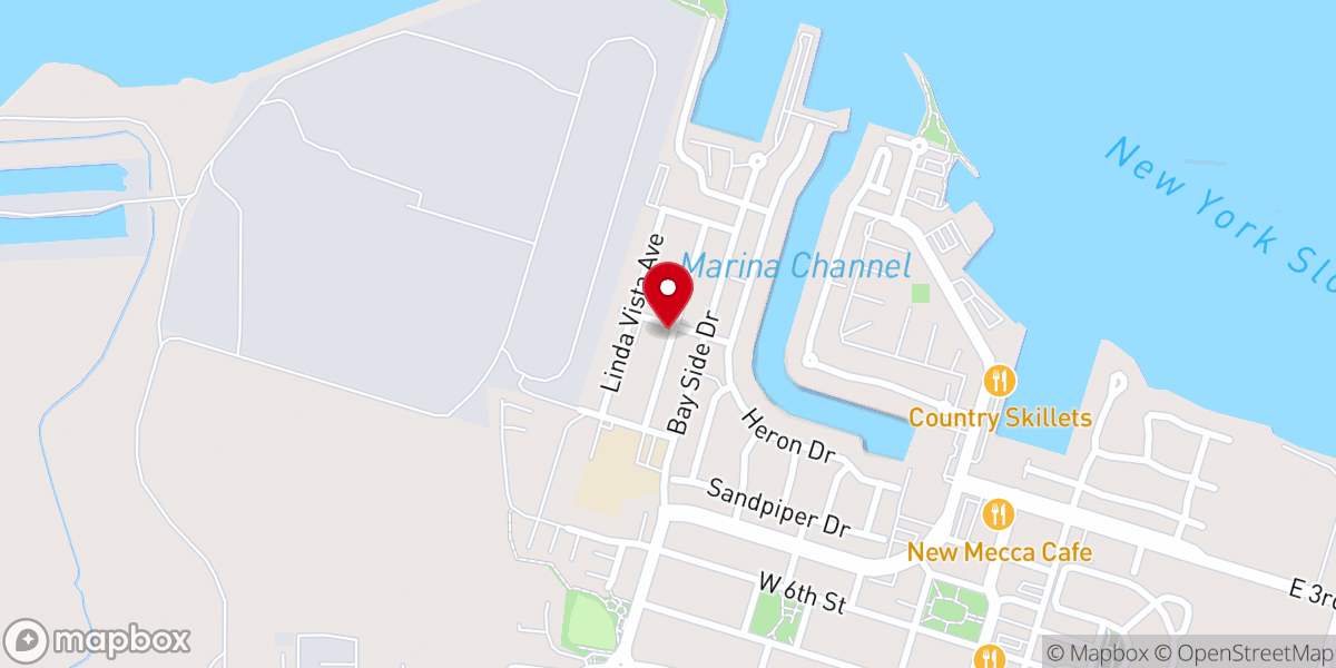 Map showing location of California State Baptist Convention